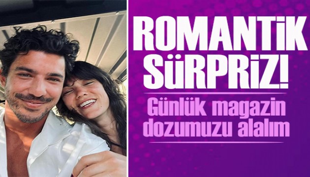 Pınar Deniz’den Kaan Yıldırım’a romantik doğum günü sürprizi