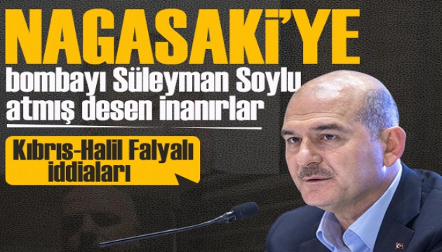 Gazeteci Ceyhun Bozkurt: 'Muhalefete ‘Nagasaki’ye bombayı Süleyman Soylu atmış’ desen inanırlar'