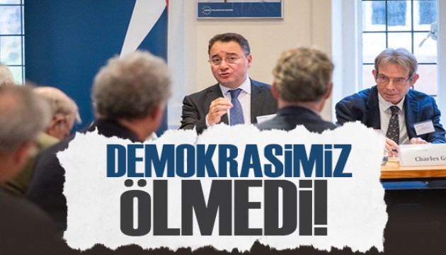 Babacan Londra’da Türkiye’nin dış politikasıyla ilgili açıklamalarda bulundu