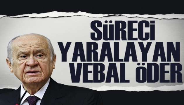 Bahçeli'den, 'Terörsüz Türkiye' açıklaması: Süreci yaralayan vebal öder!