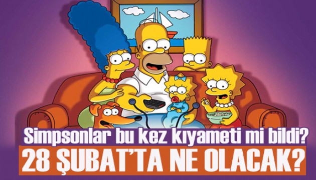Simpsonlar'ın işaret ettiği 'kıyamet' tarihi geldi!