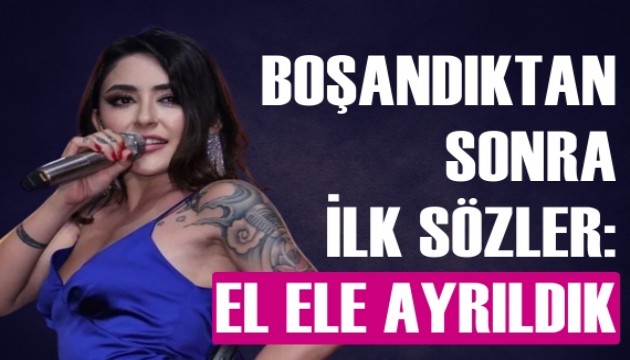 Melek Mosso boşandıktan sonra ilk kez konuştu: El ele ayrıldık