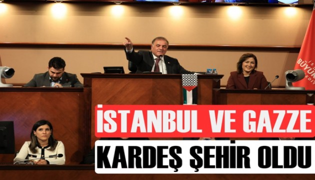 İstanbul ve Gazze kardeş şehir oldu