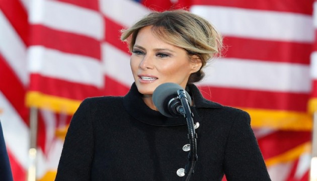 Melania Trump ilk filmi için kamera karşısında