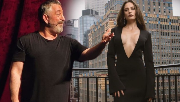 Serenay Sarkaya'dan Cem Yılmaz'a olay gönderme!