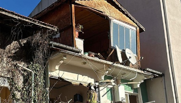Ankara'da evde doğal gaz patlaması