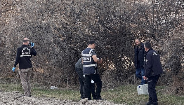 Bir arazide ölü ve baygın kişiler bulundu