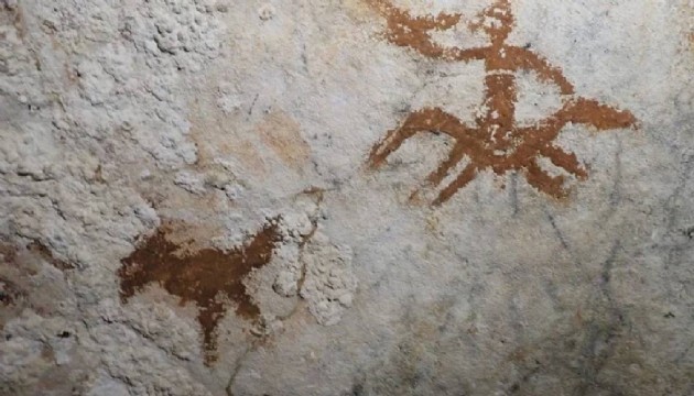 67 bin 800 yıllık mağara sanatı bulundu