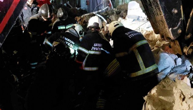 Samsun'daki heyelan: Baba ve çocuklar ölü olarak çıkarıldı