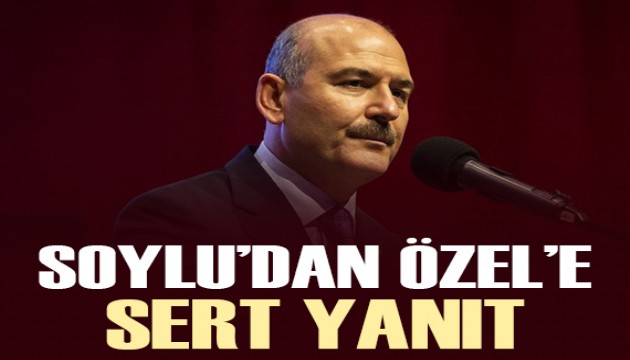 Süleyman Soylu’dan Özgür Özel’e sert yanıt