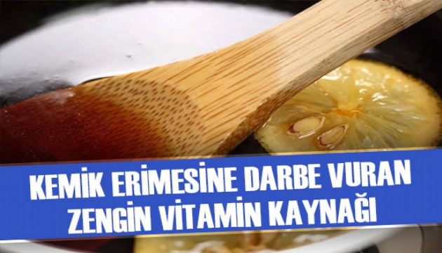 1 kaşığında 40 mg kalsiyum var