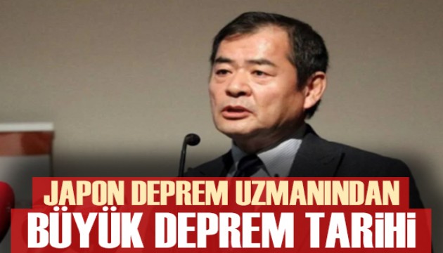 Japon deprem uzmanı 'büyük deprem' için tarih verdi
