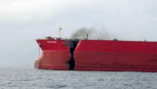 Umman Körfezi'nde iki petrol tankeri çarpıştı