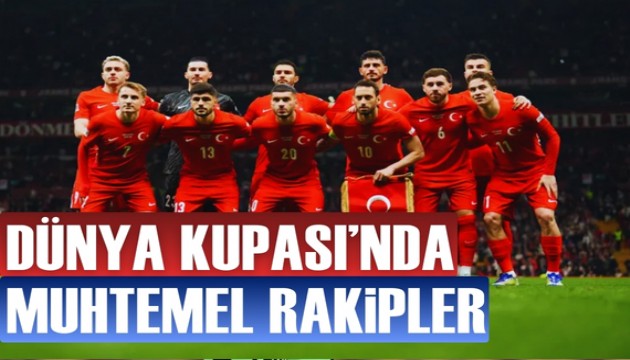 İşte Milli Takımımızın torbası ve muhtemel rakipler