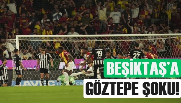 Beşiktaş'ın deplasmanda ikinci mağlubiyet