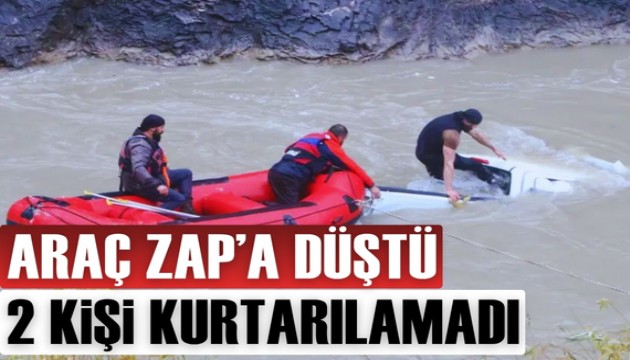 Zap Suyu'na düşen kamyonette 2 kişi öldü, 2 kişi yaralı