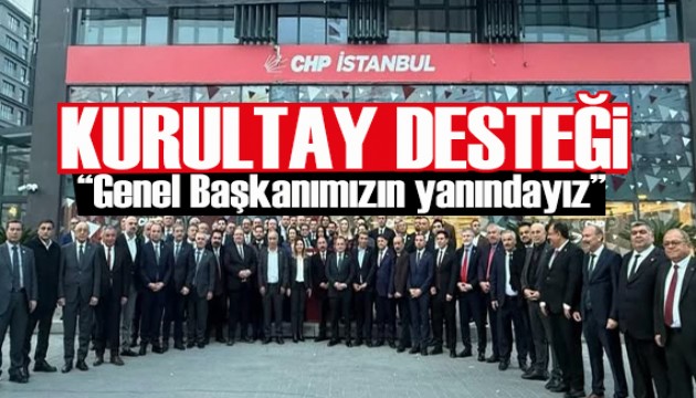 CHP’nin 81 il başkanından Özgür Özel'e kurultay desteği