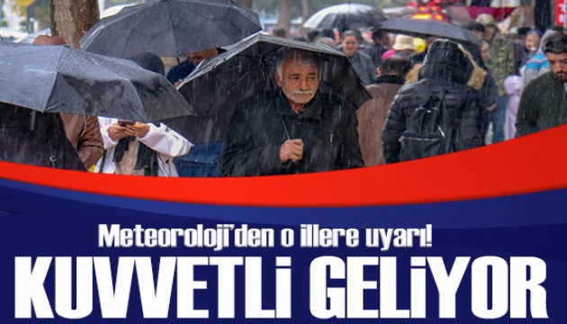 Meteoroloji'den üç ile sarı kodlu kar yağışı uyarısı