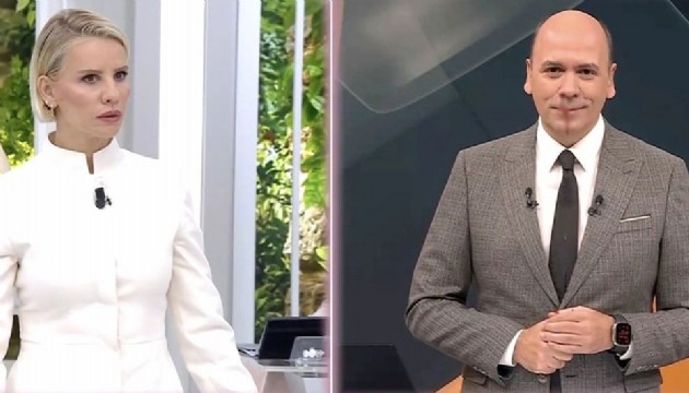 Sunucu Cem Öğretir'in canlı yayında burnu kanadı