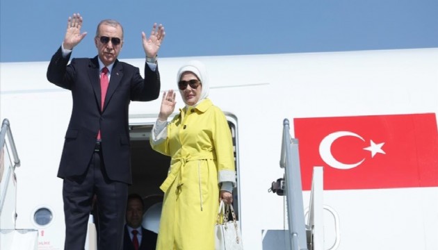 Cumhurbaşkanı Erdoğan, Katar'dan Türkiye'ye doğru yola çıktı