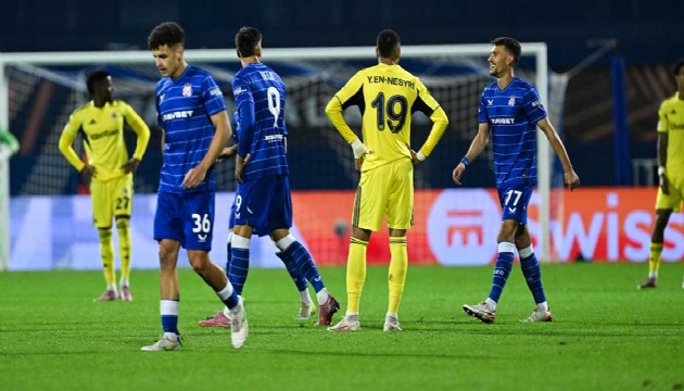 Avrupa Ligi’nde kötü başlangıç: Fenerbahçe Hırvatistan’da mağlup