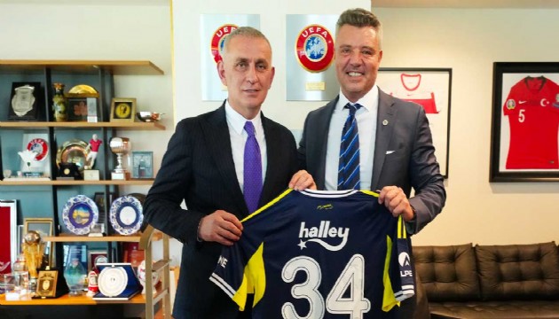 Sadettin Saran, TFF Başkanı ile görüştü