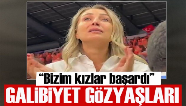 Dilek İmamoğlu'nun galibiyet gözyaşları