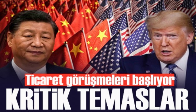 ABD ile Çin arasında Cenevre'de kritik ticaret görüşmeleri