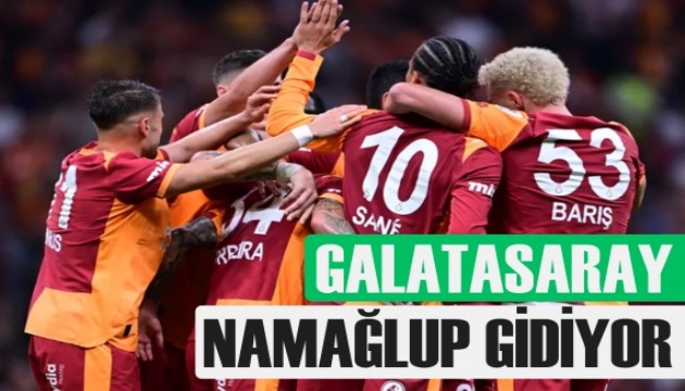Galatasaray namağlup gidiyor