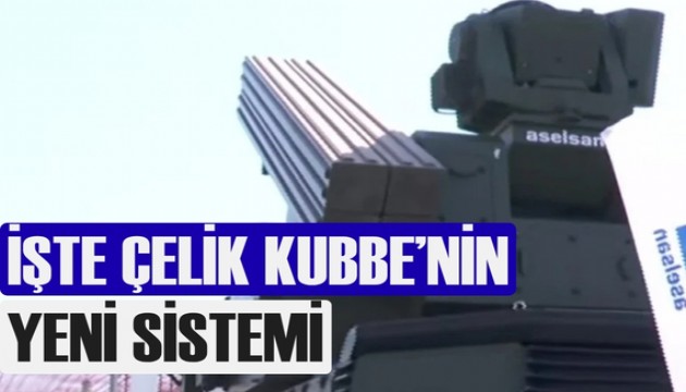 Çelik Kubbe'ye güç katacak 5 yeni ürün ilk kez tanıtıldı