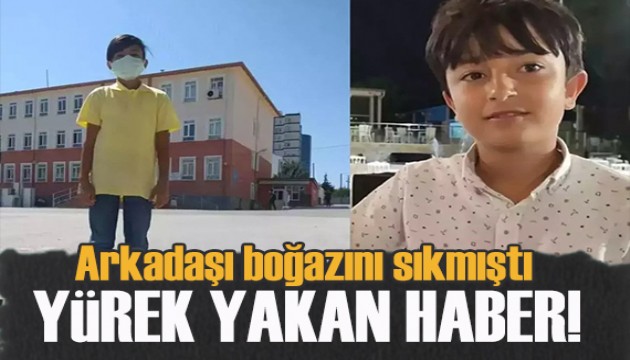 Arkadaşı boğazını sıkmıştı, Yusuf’tan acı haber geldi!