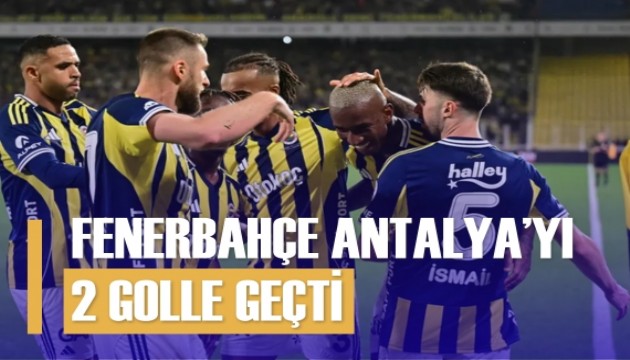 Kadıköy’de zafer: Fenerbahçe evinde kazandı