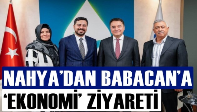 Muhammed Nur Nahya’dan Ali Babacan’a ziyaret
