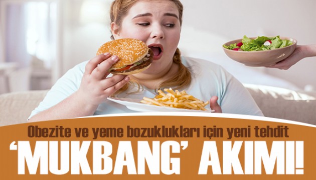 Yemek yeme akımı 'Mukbang' obezite gibi sağlık sorunlarına yol açabiliyor