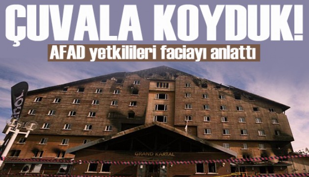 AFAD yetkilisi Kartalkaya faciasını anlattı: Vatandaşlarımız daha çok camların önünde vefat etmiş!