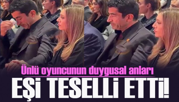 Kenan İmirzalıoğlu'nun duygusal anları!
