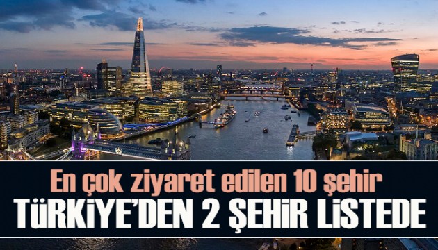 Türkiye’den de iki şehir listede: İşte dünyanın en çok ziyaret edilen 10 şehri
