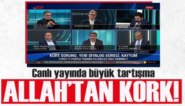 Ersan Şen ve DEVA Partili Mehmet Emin Ekmen arasında büyük tartışma