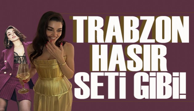 Hande Erçel'in kostümü dile düştü! Gören herkes aynı yorumu yaptı