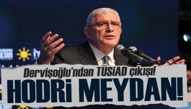 Dervişoğlu'ndan TÜSİAD çıkışı: Hepiniz bir, biz ise TEK’iz! Hodri Meydan!'