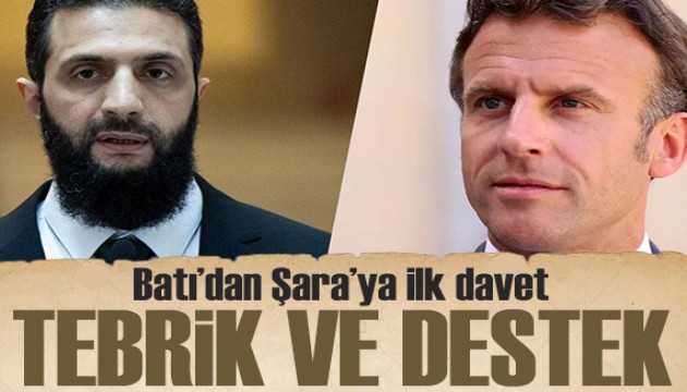 Batı’dan Şara’ya ilk davet: Suriye'nin ulusal çıkarlarına odaklanacağız