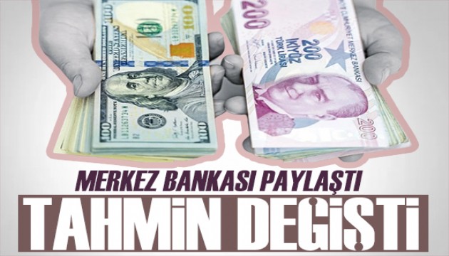 Merkez Bankası açıkladı: Yıl sonu dolar beklentisi değişti