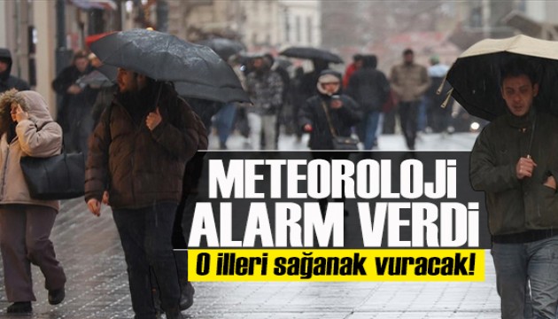 Meteoroloji alarm verdi: Sağanak yağışlar geri geliyor