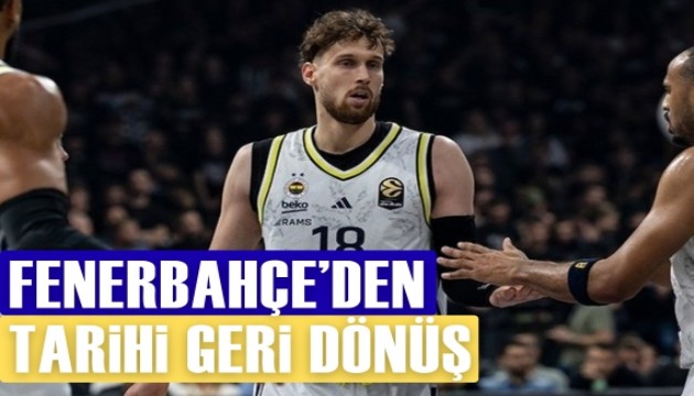 Fenerbahçe Beko'dan Monaco'da muhteşem geri dönüş