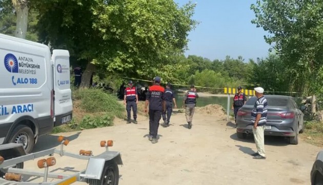 Antalya'da ırmakta akıntıya kapılan çocuğun cesedi bulundu