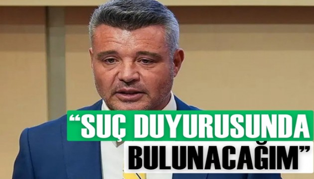 Sadettin Saran: 'Suç duyurusunda bulunacağım'