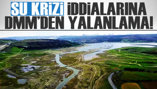 ‘Su krizi’ iddialarına net yalanlama!
