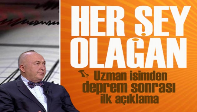 Prof. Dr. Ercan'dan İstanbul'da hissedilen deprem sonrası ilk açıklama