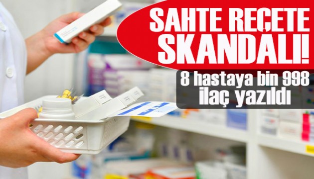 Sahte reçete skandalı, hastane personeli gözaltında!