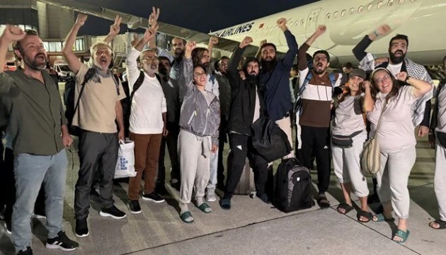 15 Türk aktivist Türkiye'de